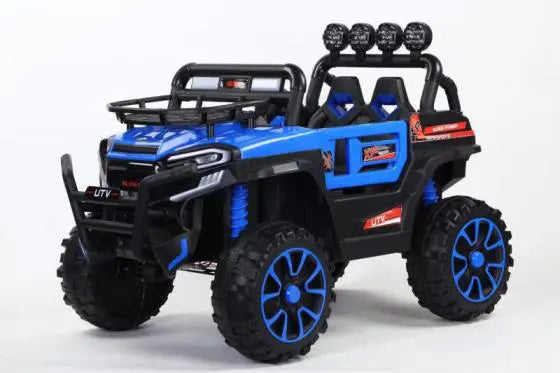DLX 6188 Hot Kids Ride On JEEP|Battery Powered With Remote, Music and Lights (PAINTED)