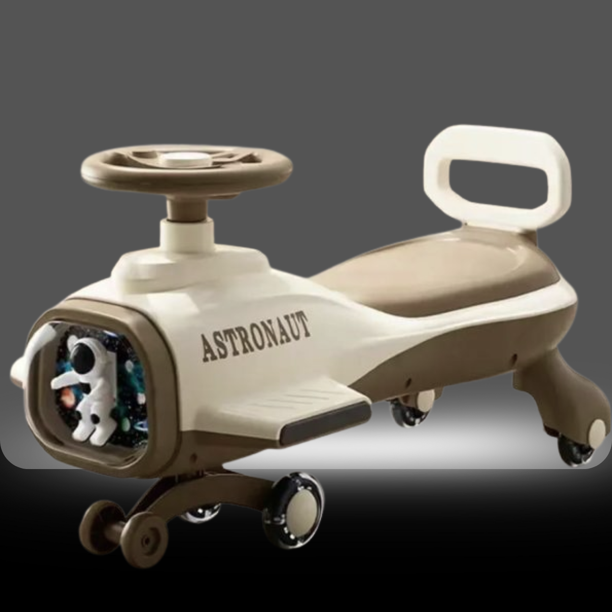 Twister car | Beige | Children twirl their car | For 3-5 years old (Copy)