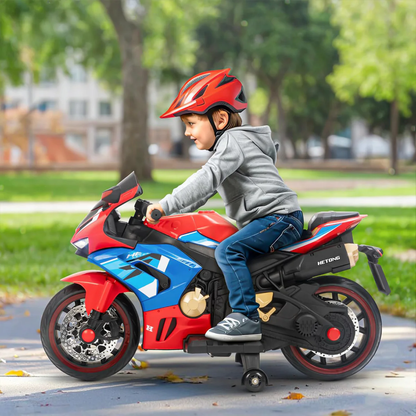 Electric Motorcycle for Children  Small 2*250# Motor + Lights, Music and Pedal