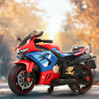 Electric Motorcycle for Children  Small 2*250# Motor + Lights, Music and Pedal
