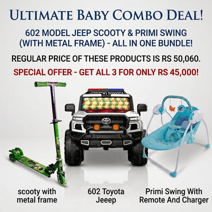 Buy Toyota And Get Discount On Primi Swing With Free Scooty