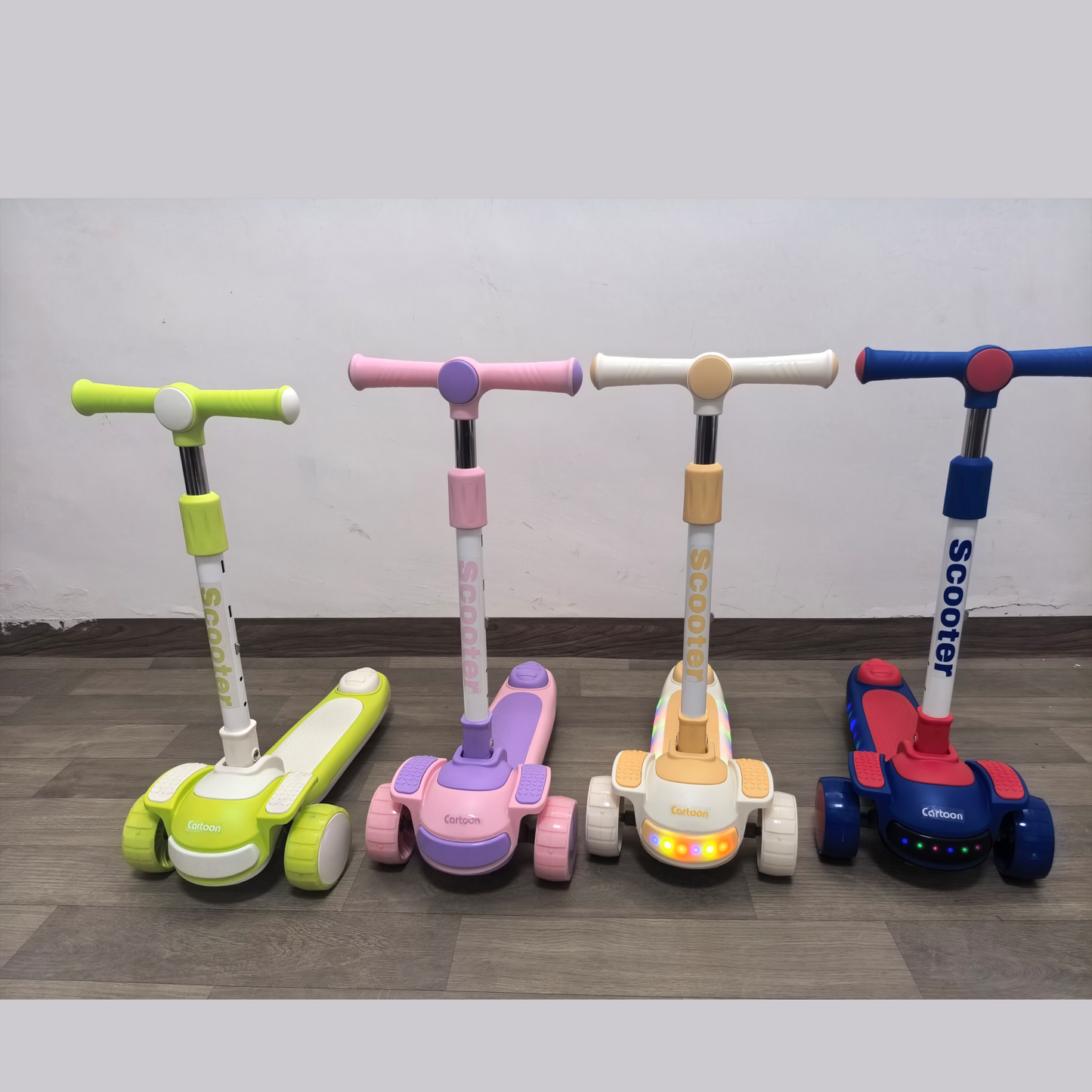 3 wheel kids Scooty # 509 | 4 colours