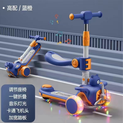 scooty007 aeroplane with Seat | 4 colours