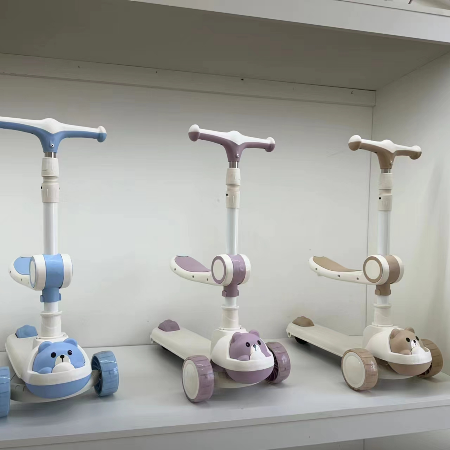 Scooty 3 wheel fiber # 631 | 3 colours