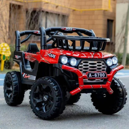 A-6700 JEEP Kids Ride On| Remote Control |Music| Battery Operated (Painted)