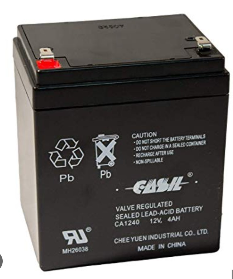 12V 4.5AH Sealed Lead-Acid Battery for Kids Ride On Cars IMPORTED ( Not Local)