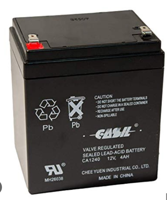 12V 4.5AH Sealed Lead-Acid Battery for Kids Ride On Cars IMPORTED ( Not Local)