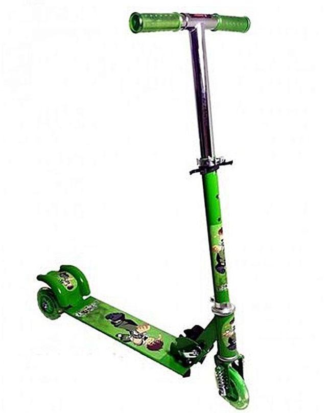 Kids Scooty With metal Frame wide plate