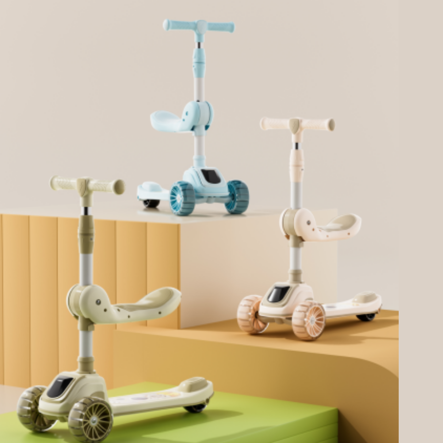 3 wheel Scooty # 6025 | 3 colours